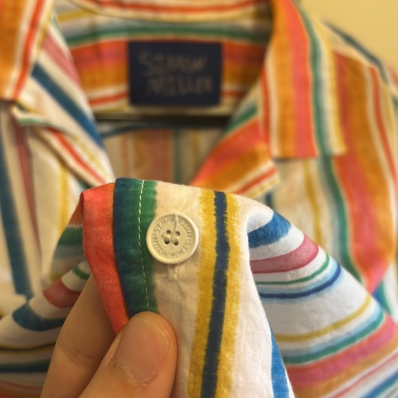 Colorful Simon Miller short sleeve button down - Picture 3 of 4